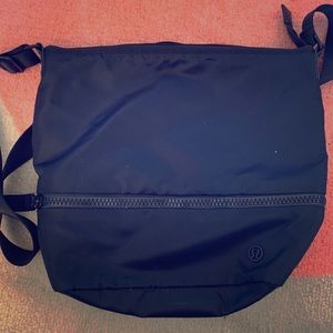 Lululemon black crossbody bag